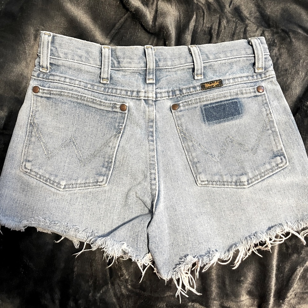 Wrangler cut-offs. Size 29, fit like a 28.
